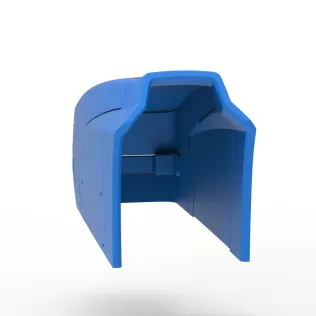 Hood of Pulling tractor Version 9 Scale 1:25 - Model thumbnail 11