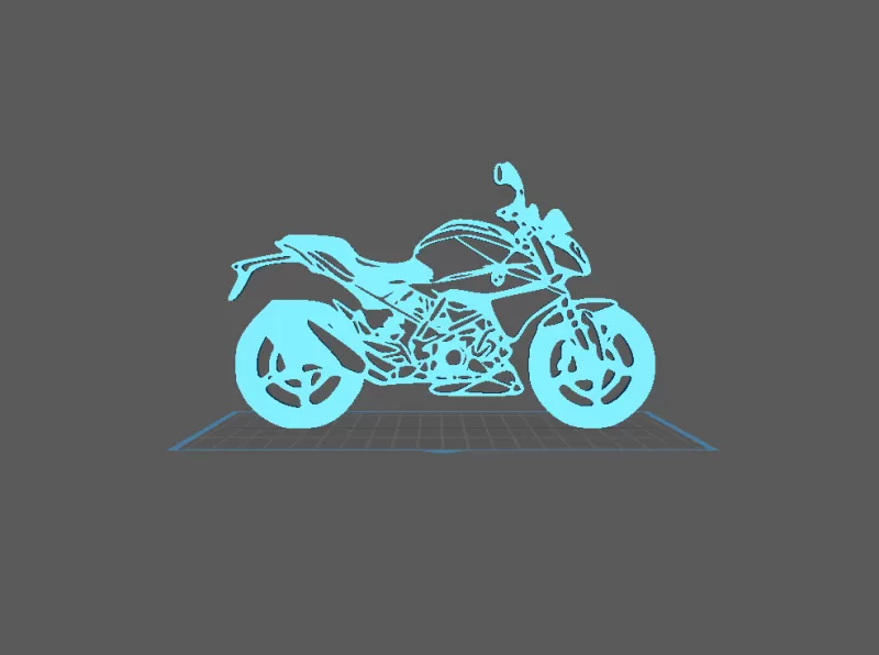 BMW - G 310 Wall Art - Model preview 2