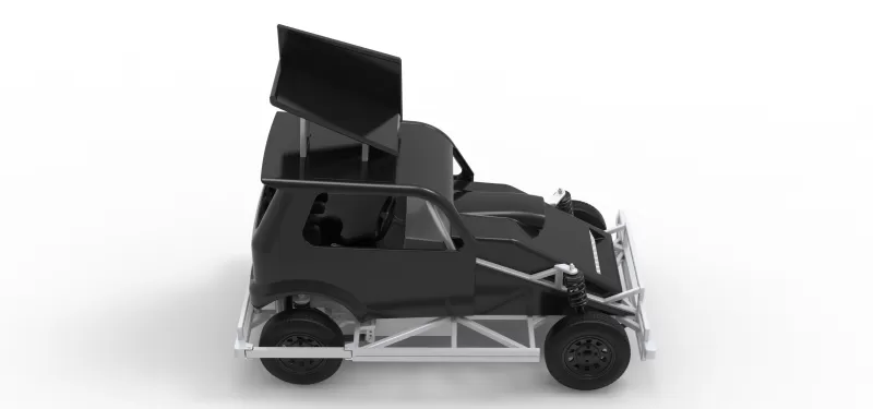 New Zealand Ministock car Version 3 Scale 1:25 - Model preview 23