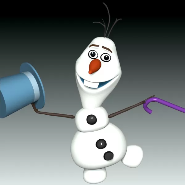 Olaf Frozen - Model preview 5