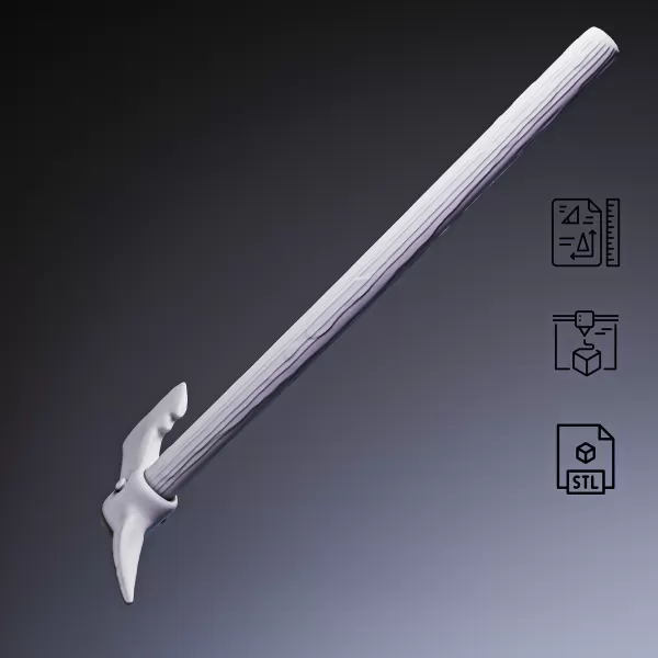 Pirate Boarding Axe #RoZ - Model preview 7