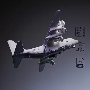 AC-130 Gunship #RoZ - Model thumbnail 7