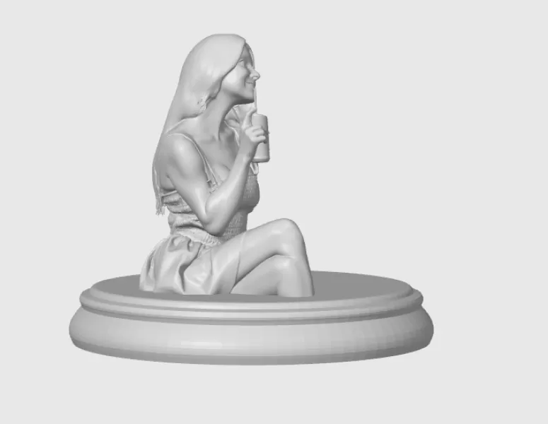 Millie Bobby Brown 3D Bust Print - Model preview 7