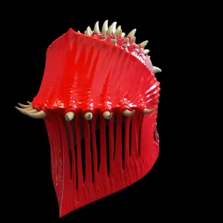 Hellish Crusader Helmet - Model thumbnail 2