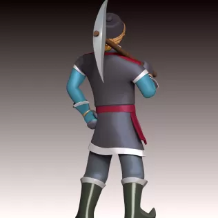 Kristoff Frozen - Model thumbnail 9
