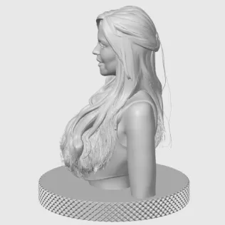 Lindsay Lohan 3D Bust Print - Model thumbnail 7