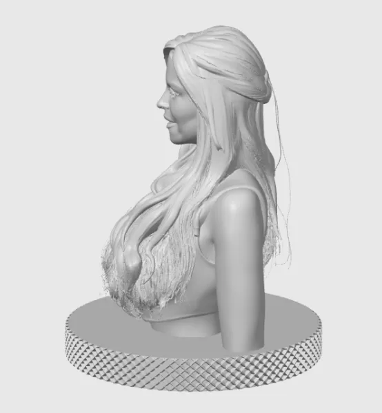 Lindsay Lohan 3D Bust Print - Model preview 7