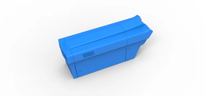 Hood of Pulling tractor Version 1 Scale 1:25 - Model preview 2