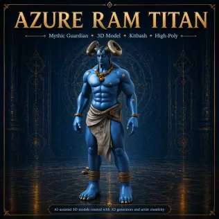 Mythic Horned Guardians – Fantasy Character Collection Kitbash - Model thumbnail 4