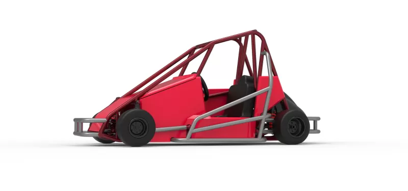 Quarter Midget Scale 1:16 - Model preview 2