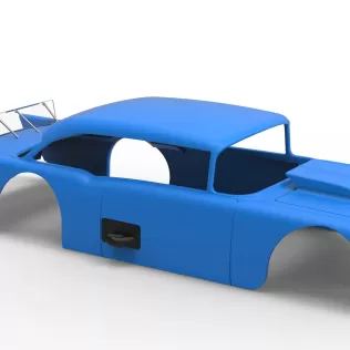 Shell of Vintage Asphalt Modified stock car V9 Scale 1:25 - Model thumbnail 15