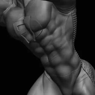 Freakazoid 1/9 and 1/4 Printable - Model thumbnail 3