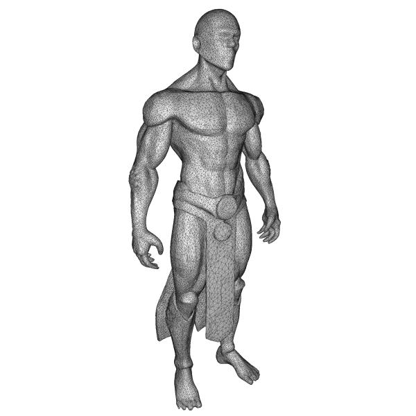 Mythic & Mech Character Collection – High-Poly Kitbash 3D Model - Model preview 13