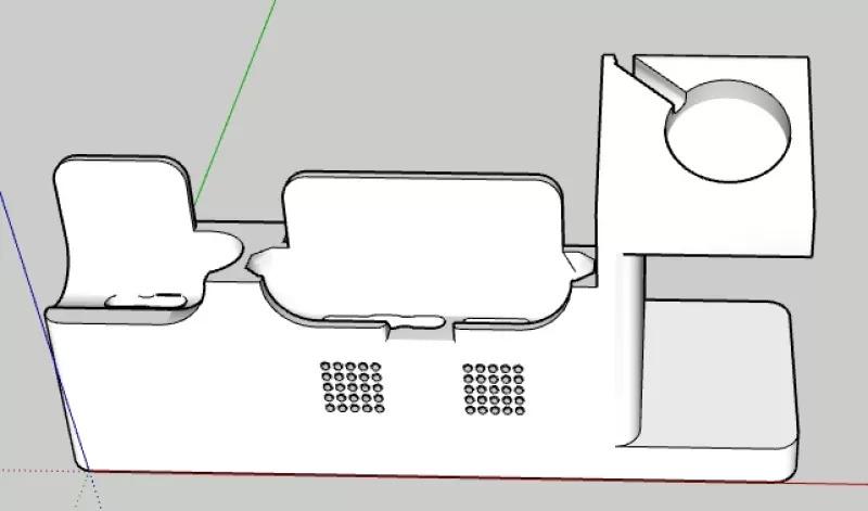 base de carga apple 3 accesorios - Model preview 1
