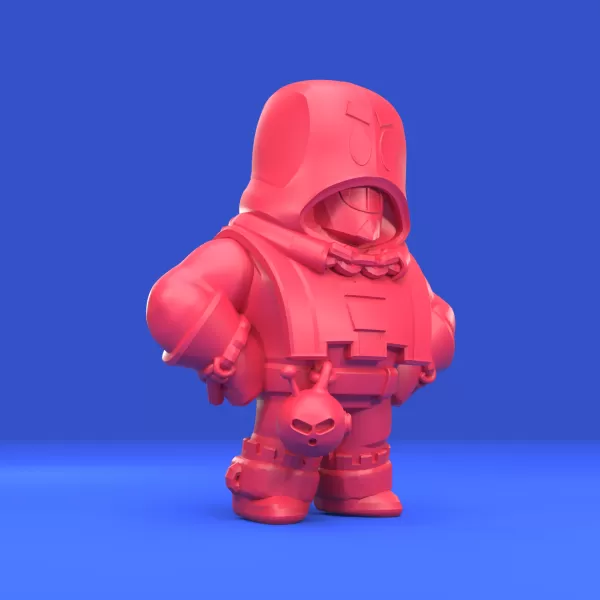 Grom (Original) - Brawl Stars - Model preview 1