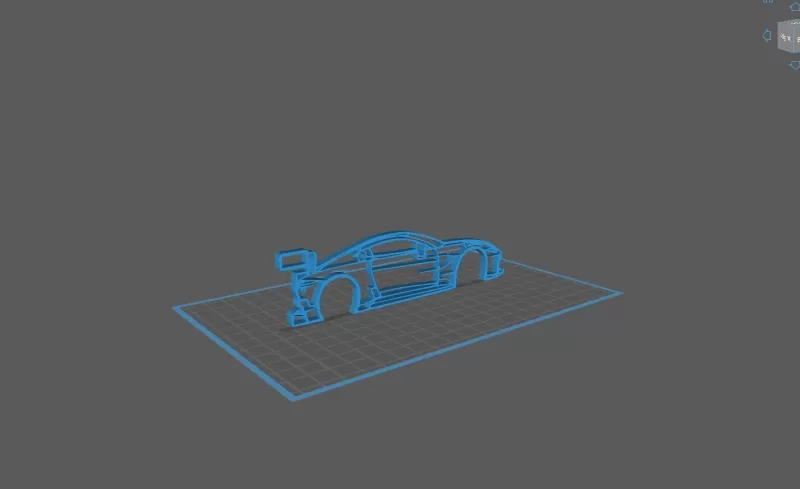 Aston Martin - AMR GT3 2018 Wall Art - Model preview 2