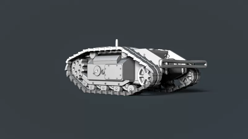 Goliath Tracked Mine #RoZ - Model preview 2
