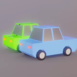 Low Poly Cars - Model thumbnail 1