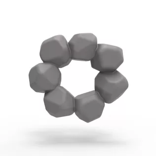 Stone cock ring - Model thumbnail 3