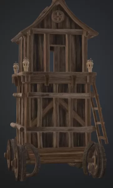 Belagerungsturn - Model preview 1