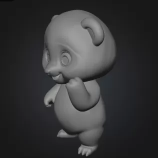 baby panda - Model thumbnail 2