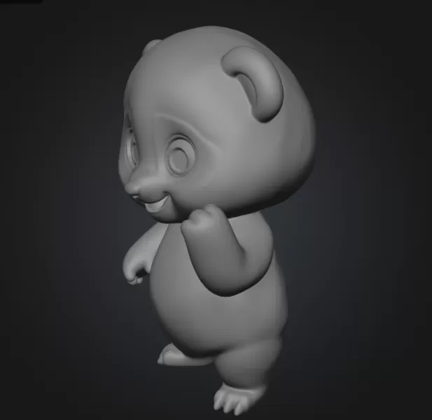 baby panda - Model preview 2