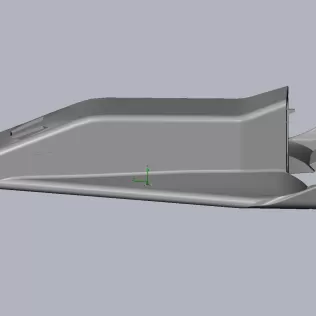 X-20 Dyna-Soar Spaceplane Rough Model - Model thumbnail 1