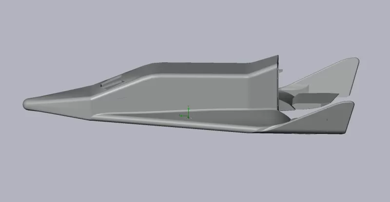 X-20 Dyna-Soar Spaceplane Rough Model - Model preview 1