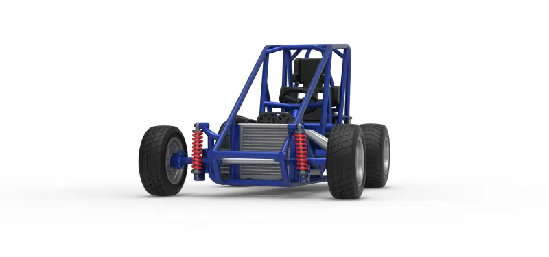 New Zealand Minisprint Base Scale 1:25 - Model preview 6