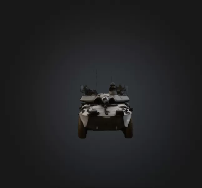 Army Tank - Model preview 2