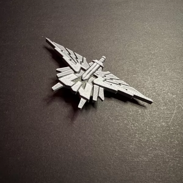 Starship Troopers Mobile Infantry Uniform Pin - Model preview 3