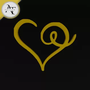 Simple Heart Symbol - 2D Art