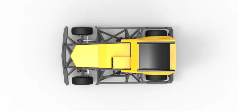 New Zealand Superstock car Version 5 Scale 1:25 - Model preview 11