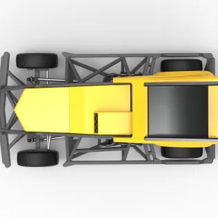 New Zealand Superstock car Version 5 Scale 1:25 - Model thumbnail 11