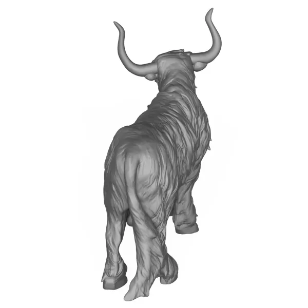 Himalayan Cow 3D Print Model - Model preview 6