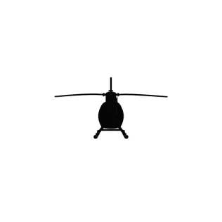 Decorative Helicopter 3D Printable Model - Model thumbnail 2