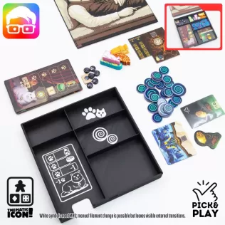 Unconscious Mind inc. Nightmares exp. board game organizer - Model thumbnail 5