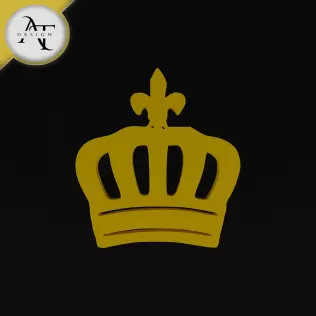 Simple Crown Symbol - 2D Art
