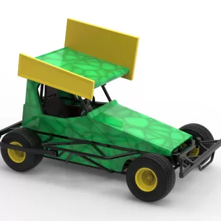 BriSCA Micro Formula 2 Stock Car Scale 1:16 - Model thumbnail 23