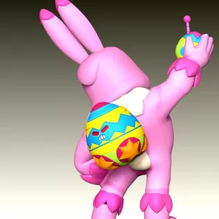 Bunny Grom - Brawl Stars - Model thumbnail 8
