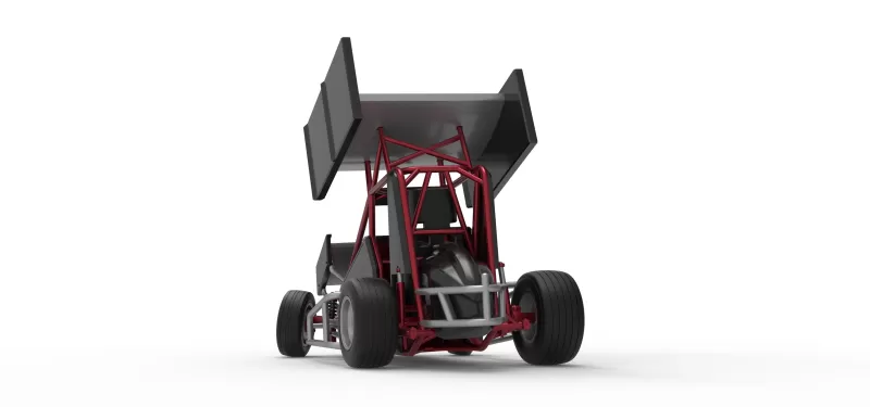 New Zealand Minisprint while turning Scale 1:25 - Model preview 15