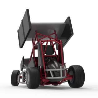 New Zealand Minisprint while turning Scale 1:25 - Model thumbnail 15