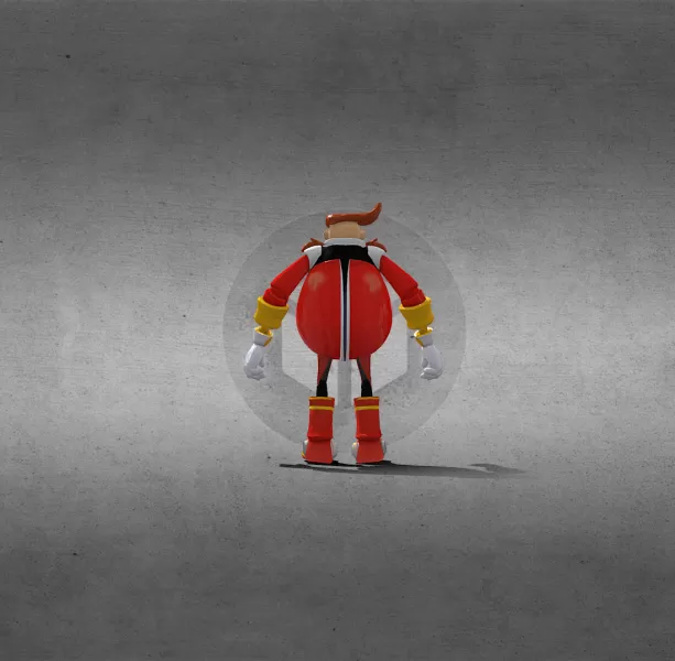 Sonic Prime Mr Dr Eggman - Model preview 3
