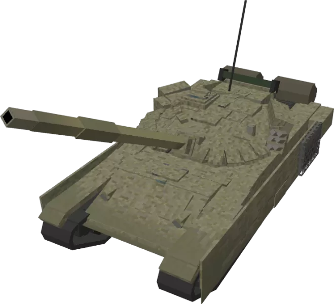 T-72B3 - Model preview 1
