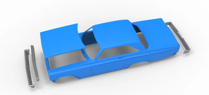 Shell of Gasser Version 2 Scale 1:25 - Model preview 15