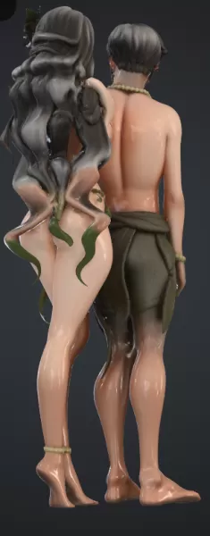 adam und eva - Model preview 3