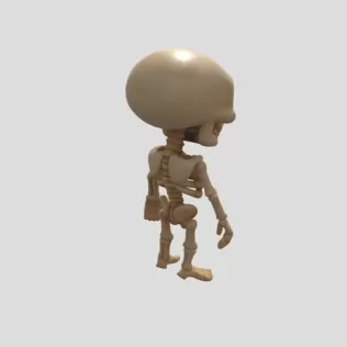 Cute Skull - Model thumbnail 2