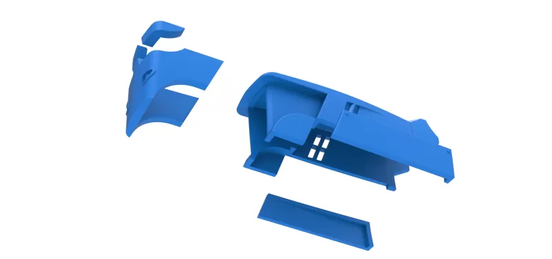 Hood of Pulling tractor Version 3 Scale 1:25 - Model preview 16
