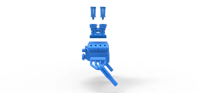 Engine of Gasser Version 2 Scale 1:25 - Model preview 16