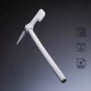 Pirate Boarding Axe #RoZ - Model thumbnail 3